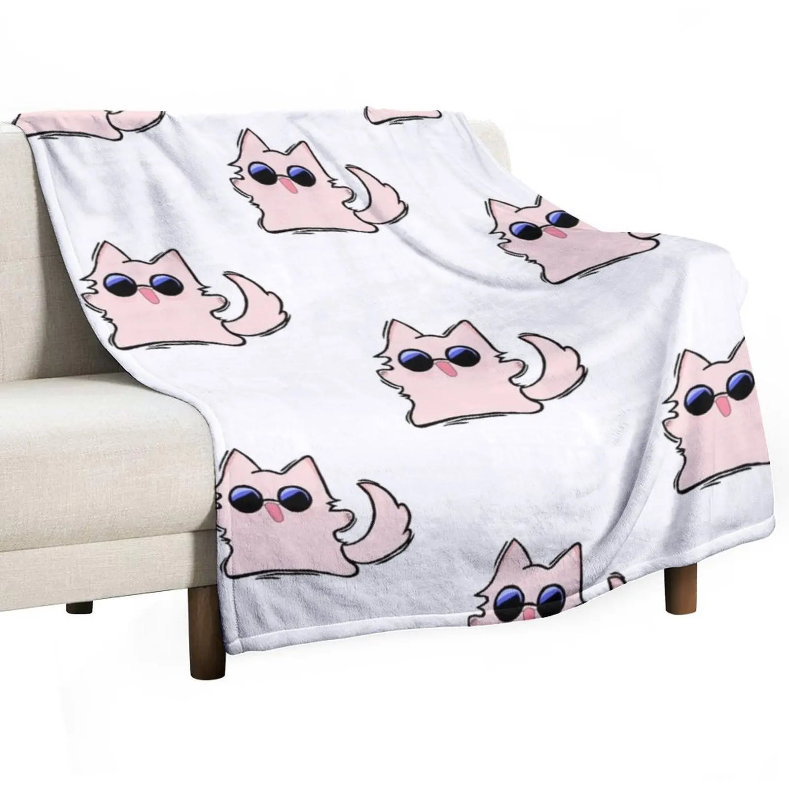 GOJO CAT! Throw Blanket Spring Fall Cozy Throw Blanket for Couch