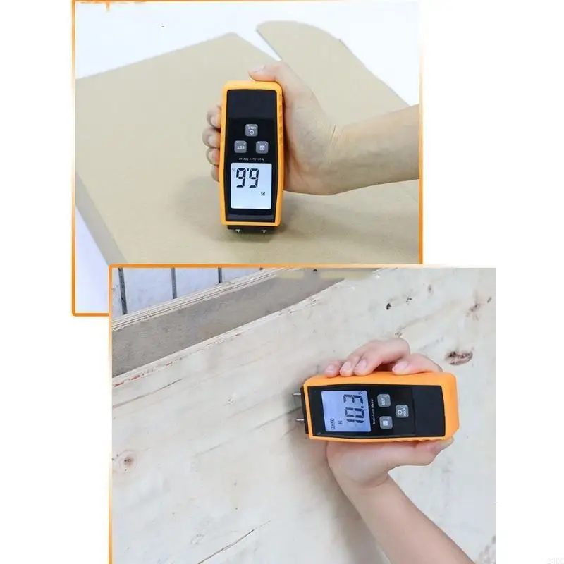 

20RC Moisture Meter Digital Moisture Detector Moisture Tester Pin-Type Water Leak Detector Building Material