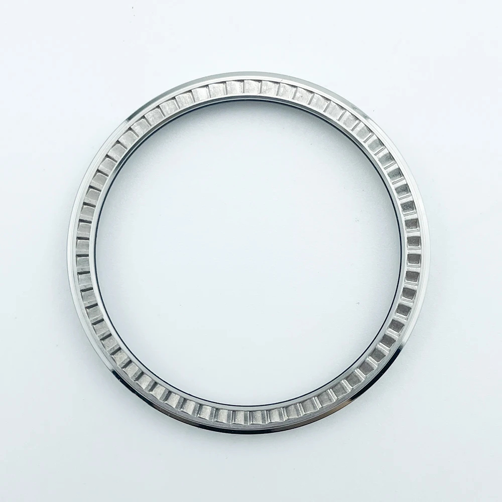 SKX007 SRPD Slim Bezel Knurled Bezels Thin Mods 316L Stainless Steel Polished Finish 120 Clicks SKX009 SKX011 Watch Parts Nh35