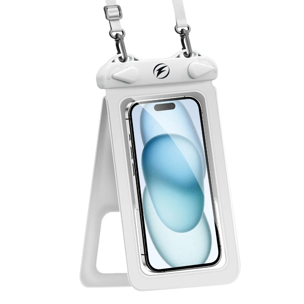 Водонепроницаемая сумка для телефона с двойным карманом, сенсорный экран, ПВХ, водонепроницаемая сумка для мобильного телефона, непромокаемая подводная сухая водонепроницаемая сумка для телефона