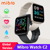 Mibro C2 Smartwatch 24H Heart Rate Sleep SpO2 Monitor 1.69in HD Screen 20 Sports Modes Life Waterproof Bluetooth Smart Watch Men