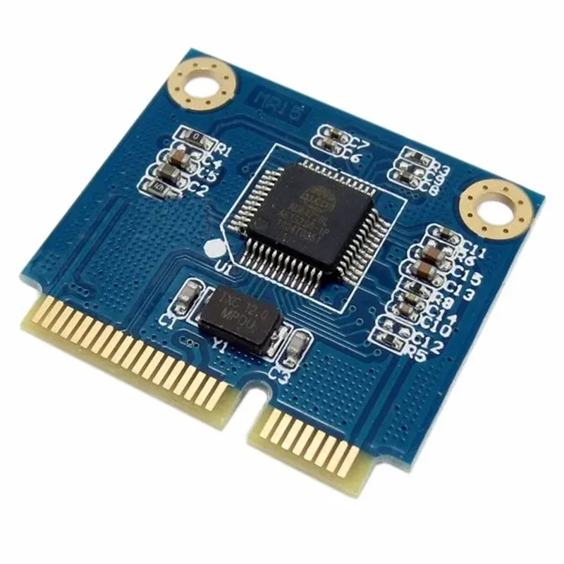 Dual TF Micro SD Card to Mini pcie pci express pci-express PCI-E Express with half Bracket Memory Card Reader Adapter