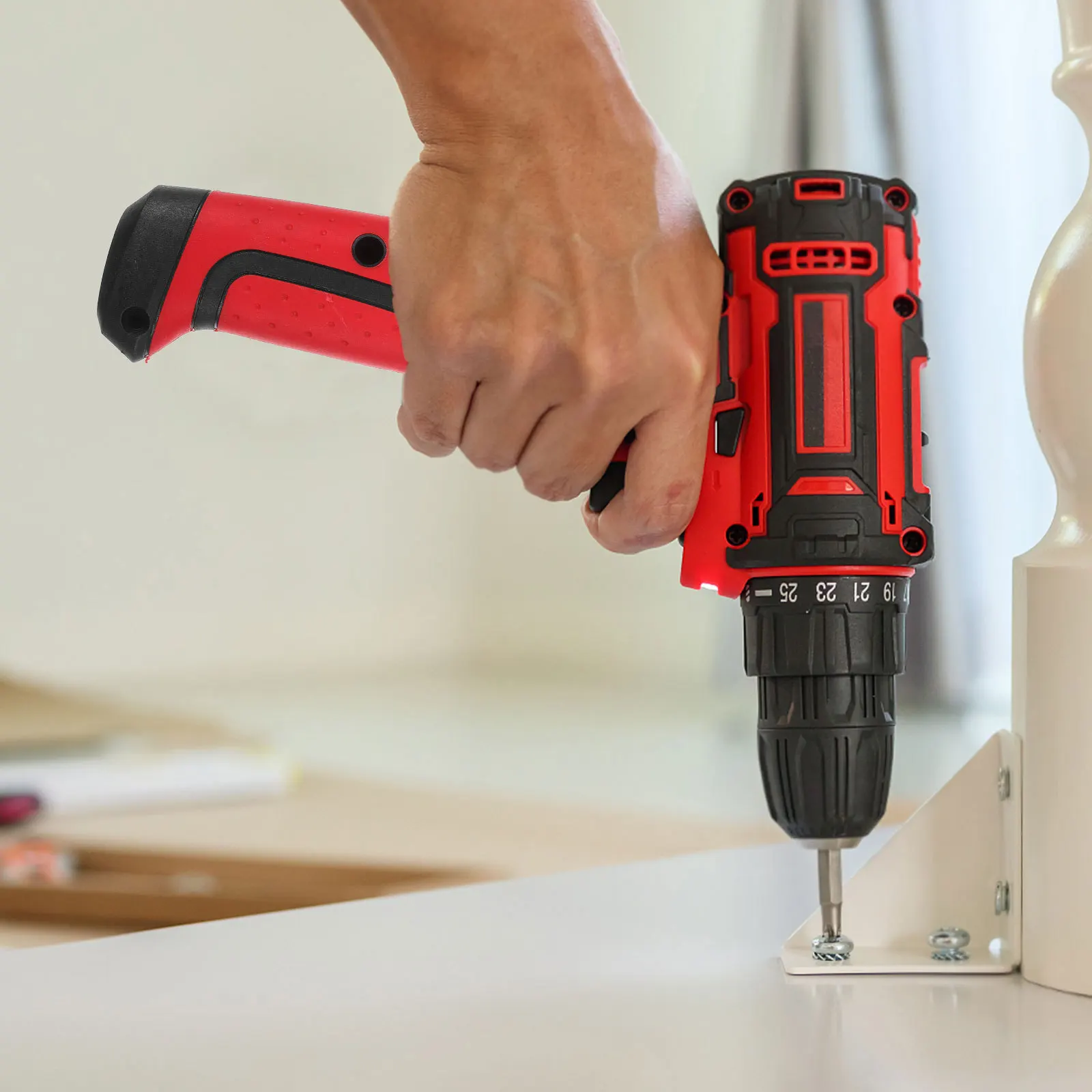 

Universal Electric Drill Handle 16Mm Impact Drill Accessory Switch Handle Replacement Grip for Mixing Grout Electric Hammer Grip