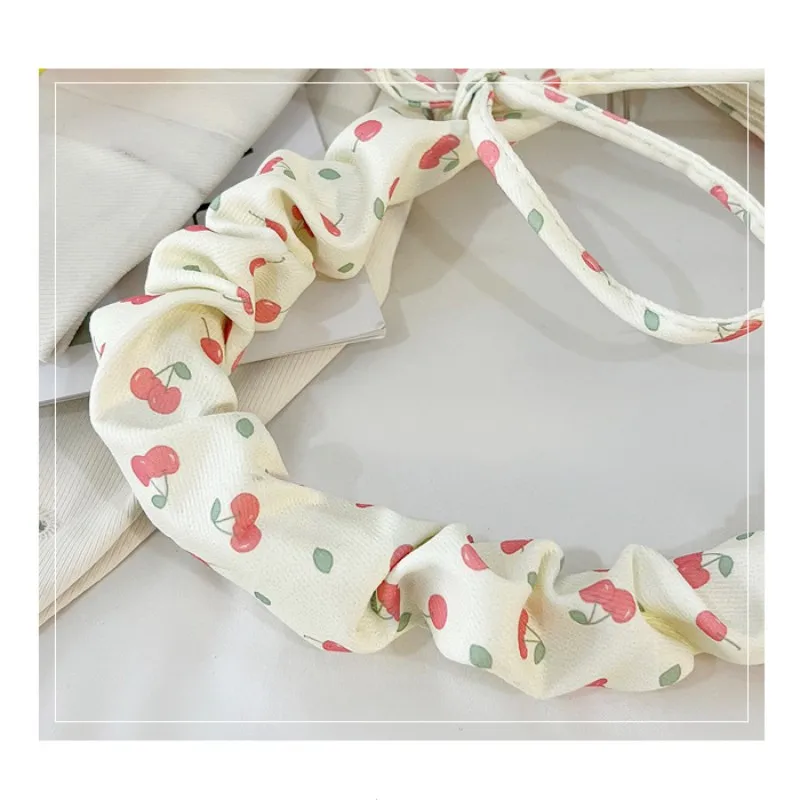 

Bowknot Drawstring Shoulder Bag Sweet Handbag Underarm Bag Fresh Cute Handbag For Shopping Casual Daily Wear Dates