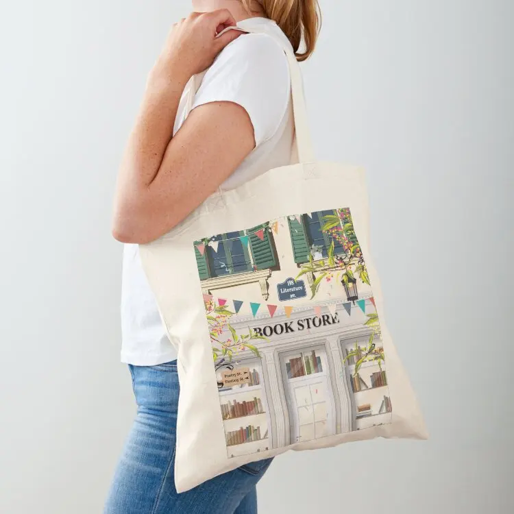 

book store Tote Bag shopping cart bags the tote bag shopping bag logo Large bags for women