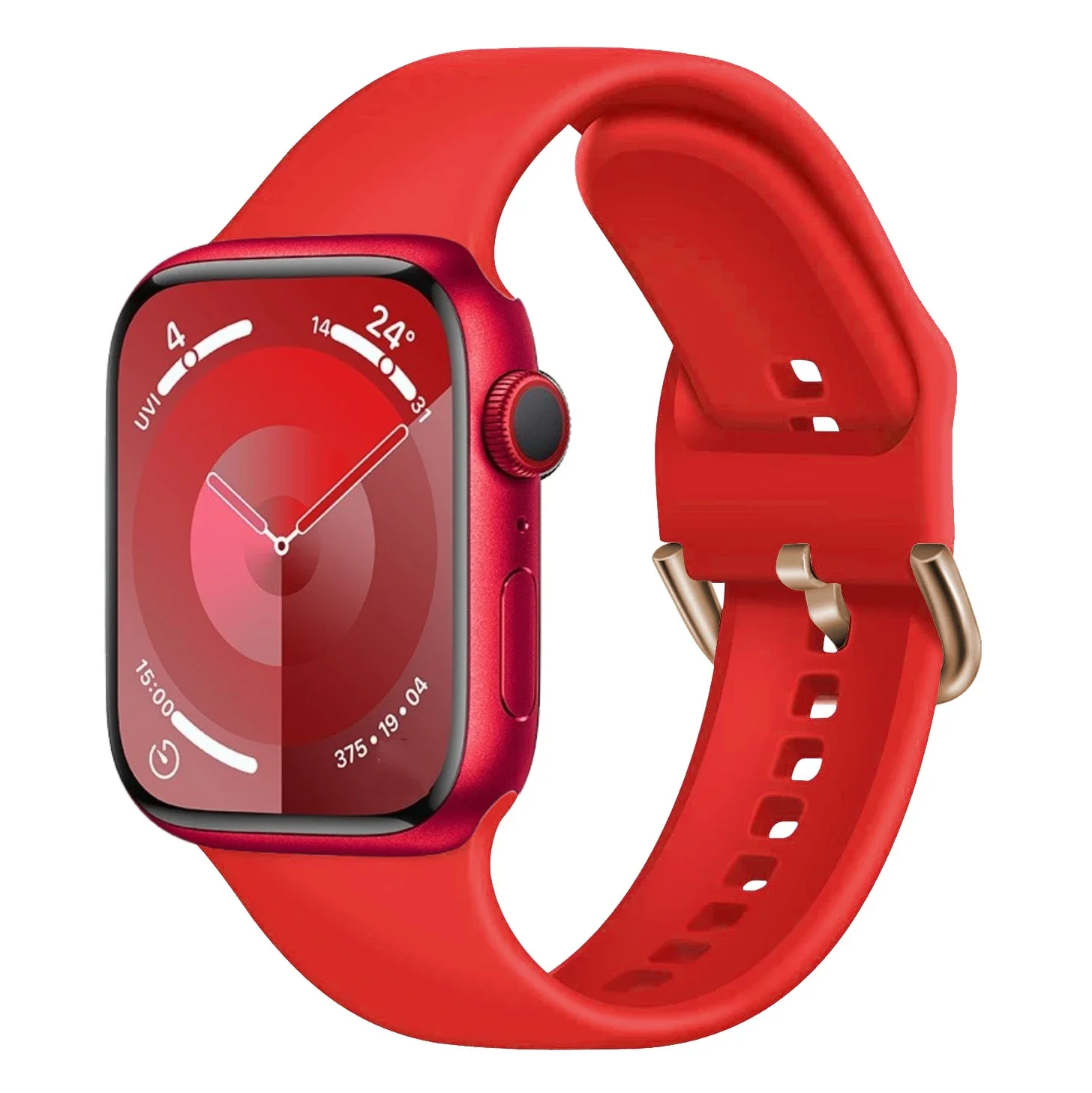 Silicone Strap For Apple Watch 11 10 9 8 7 46/42/45/41mm Ultra 3 49mm Sports Colour Buckle Bracelet iWatch 6 5 4 SE 44/40mm Band