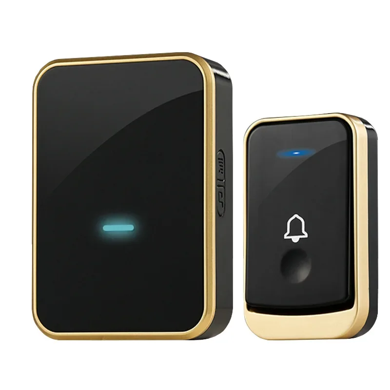 Wireless Doorbell Intelligent Wireless Doorbell Electronic Waterproof Doorbell  Intelligent Wireless Calling Device