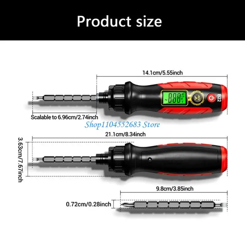 NonContact Voltages Detectors Screwdriver For Electricians Auto Power off Function 