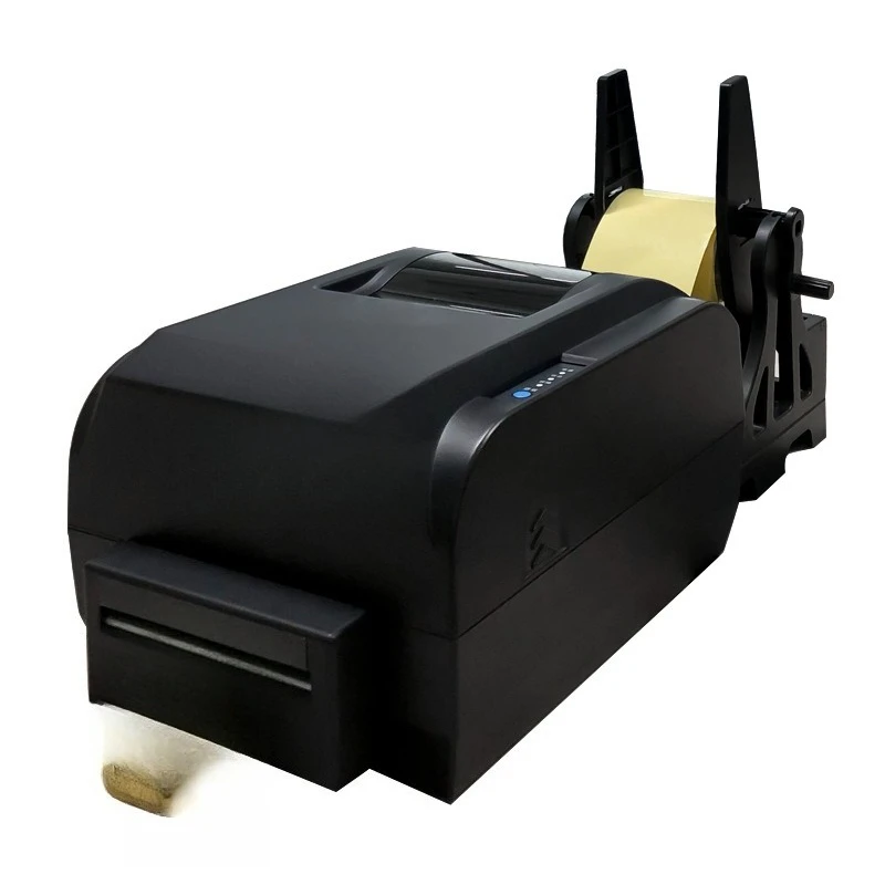 Transparent label printer, heat transfer cosmetic food, dry glue sticker barcode machine, high-precision barcode machine