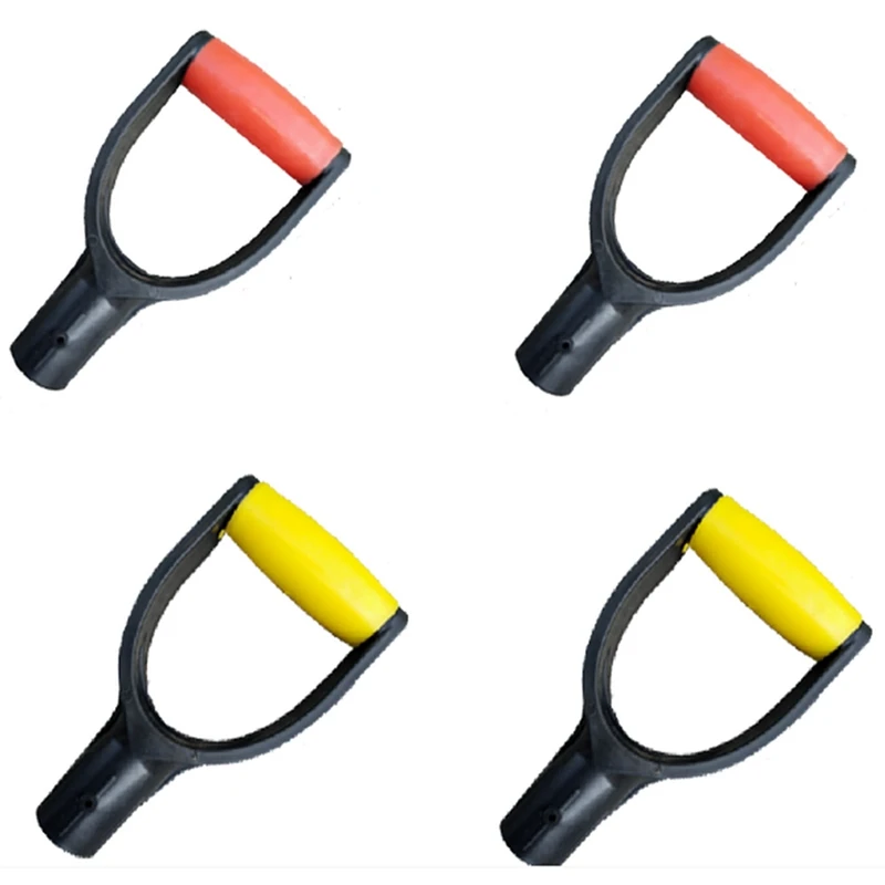 AC17-4 Pieces 32Mm Inner Diameter Plastic Hand Shovel D-Shaped Handles