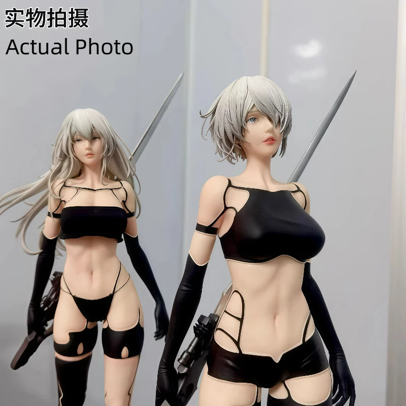 

В наличии: Фигурка Nier Automata A2 с эффектом боевых повреждений, 50 см, двойная поза, статуэтка, модель из аниме-игры, настольное украшение, игрушка, подарок