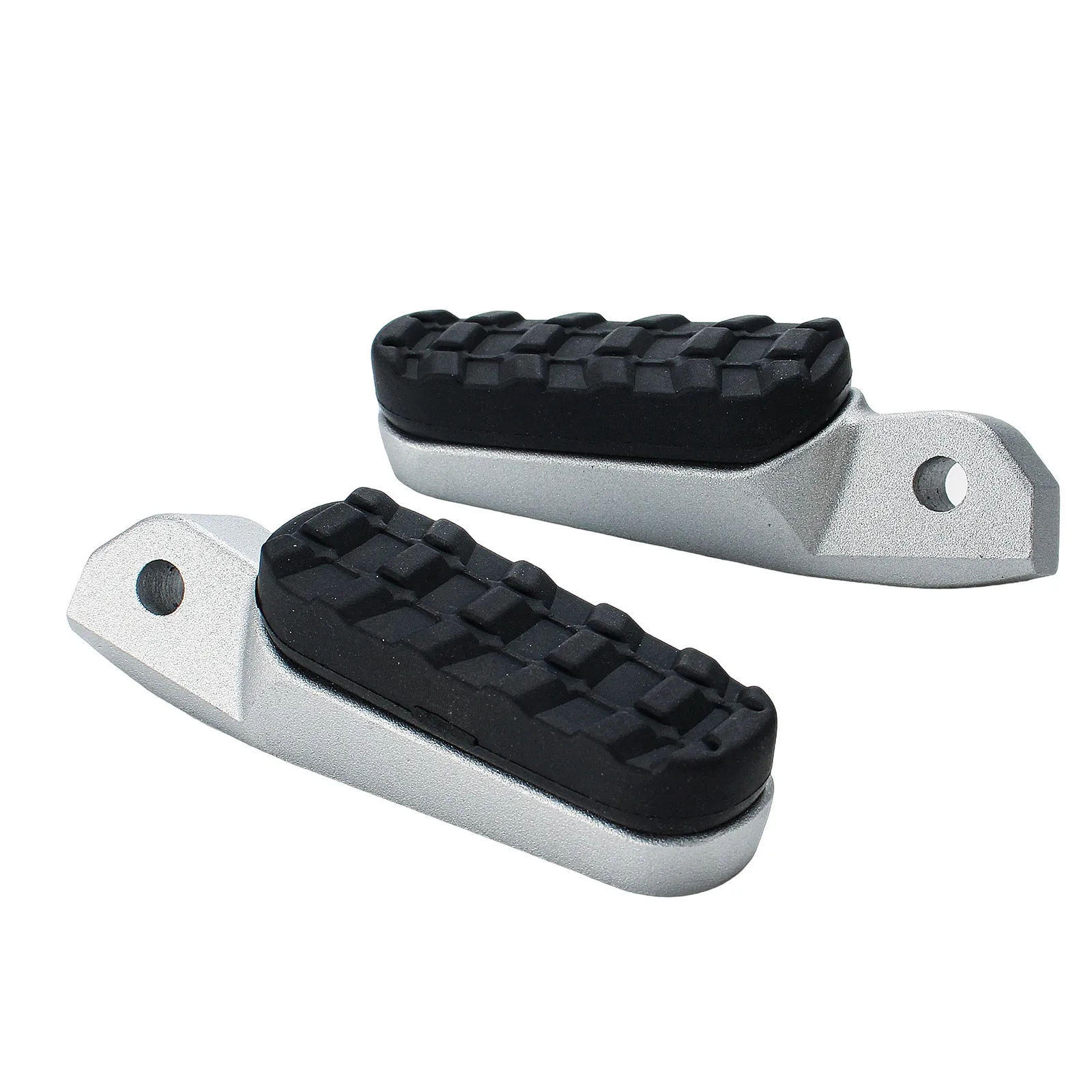 1 Pair Silver Rear Footrests Footpegs For Triumph Scrambler 1200 XC XE BOND/Tiger 850 Sport/900 GT Rally/1200 2020-2024 - Image 6