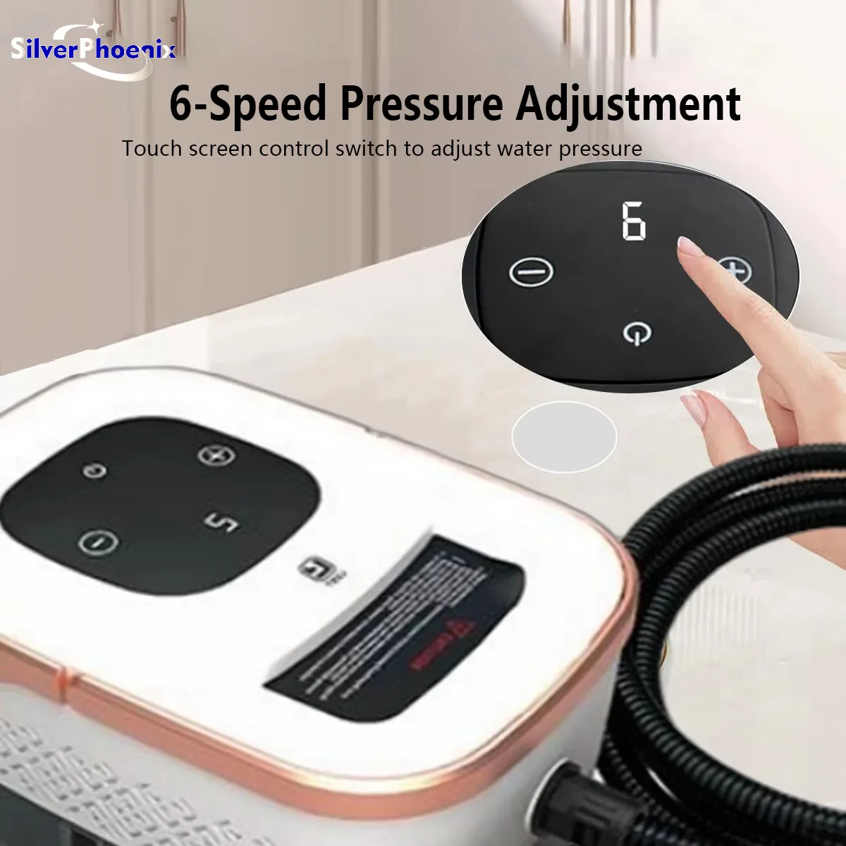 Steam Cleaner 1500W High Temperature Pressurized Steam Cleaning Machine for Air Conditioning Hood Car Cleaner Home Appliance