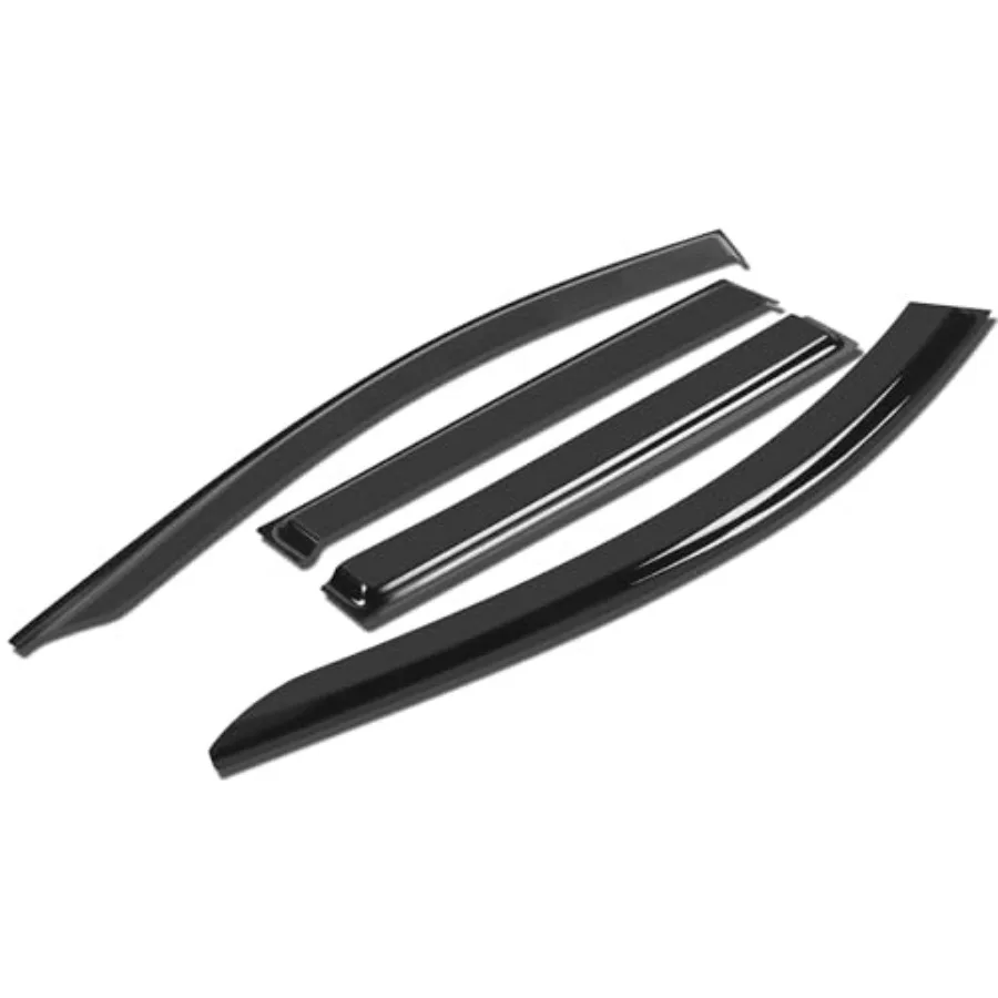 

Комплект из 4 накладных дефлекторов на окна для GMC Terrain 2018-2024, тонированные в цвет дымчатое стекло, защита от солнца, ветра и дождя WVS-286