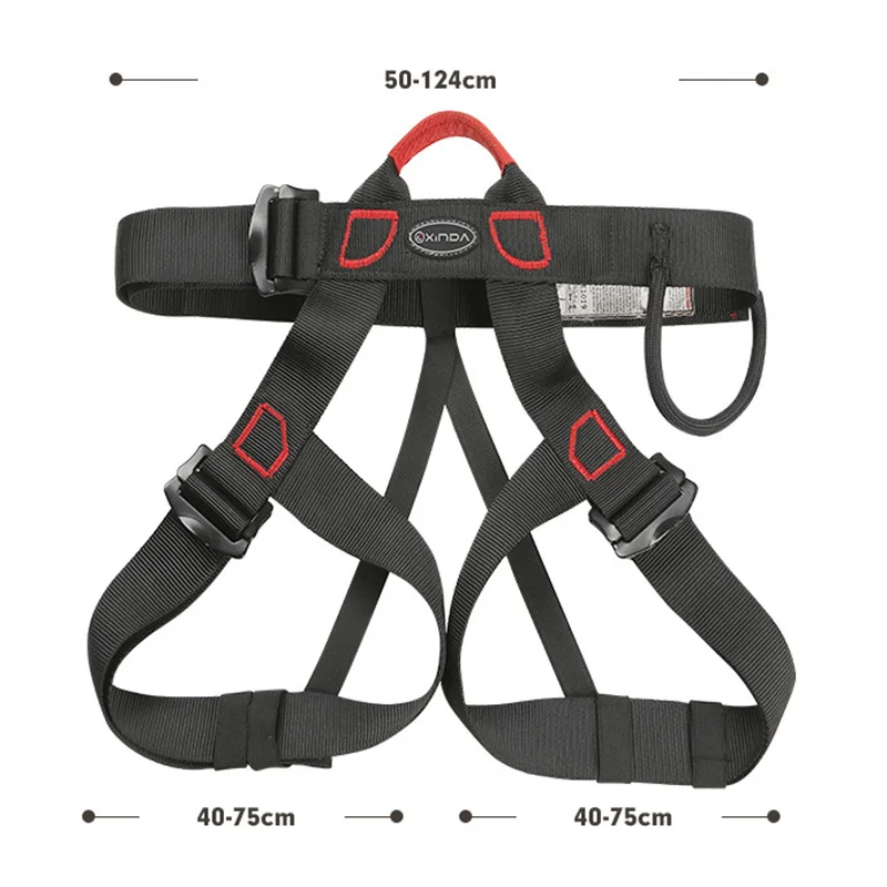 Half Body Safety Belt High-altitude Work Safety Harness Outdoor Climbing Rescue Electrician Construction Protective Equipment