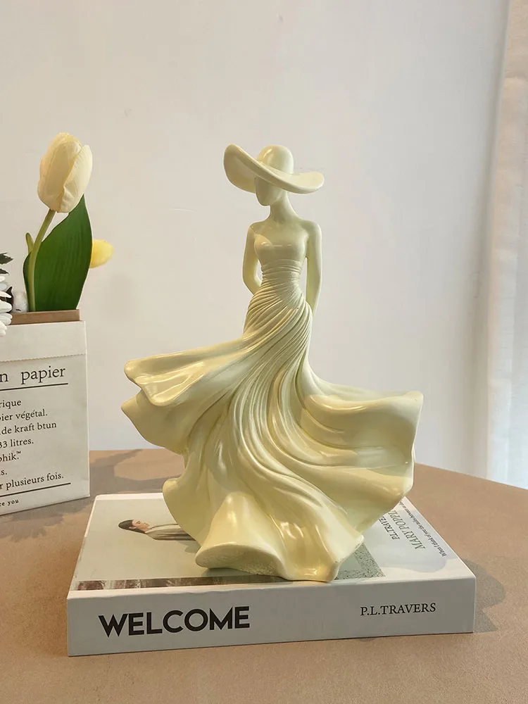 

Весенний Бриз Призрачный Персонаж Художественный Орнамент Статуэтка Богини Гостиная Вход Винный Шкаф Офис Домашний Декор Индивидуальные