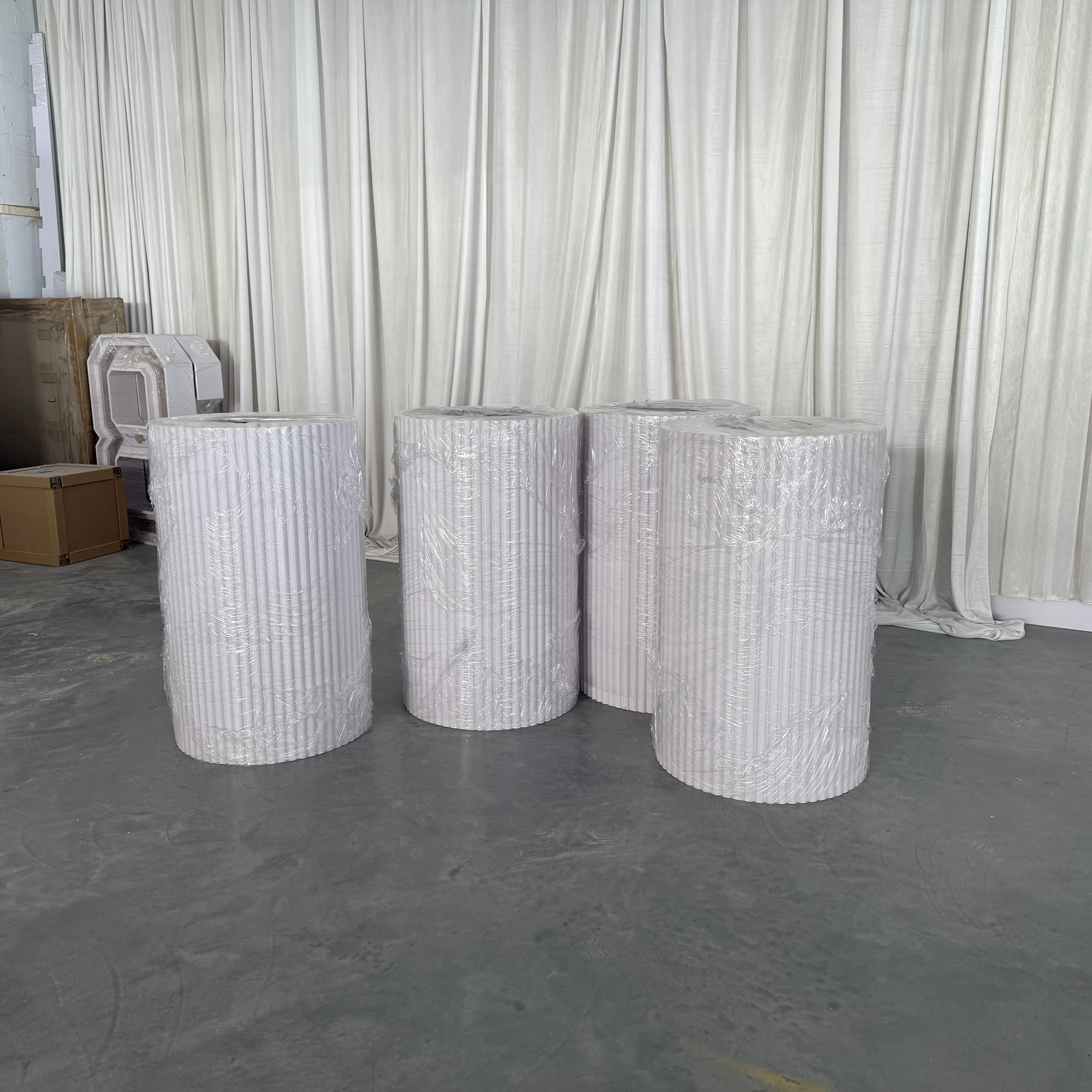 Mirror Top Design Stainless Steel Legs Wedding Furniture Oval Table for Party Banquet
