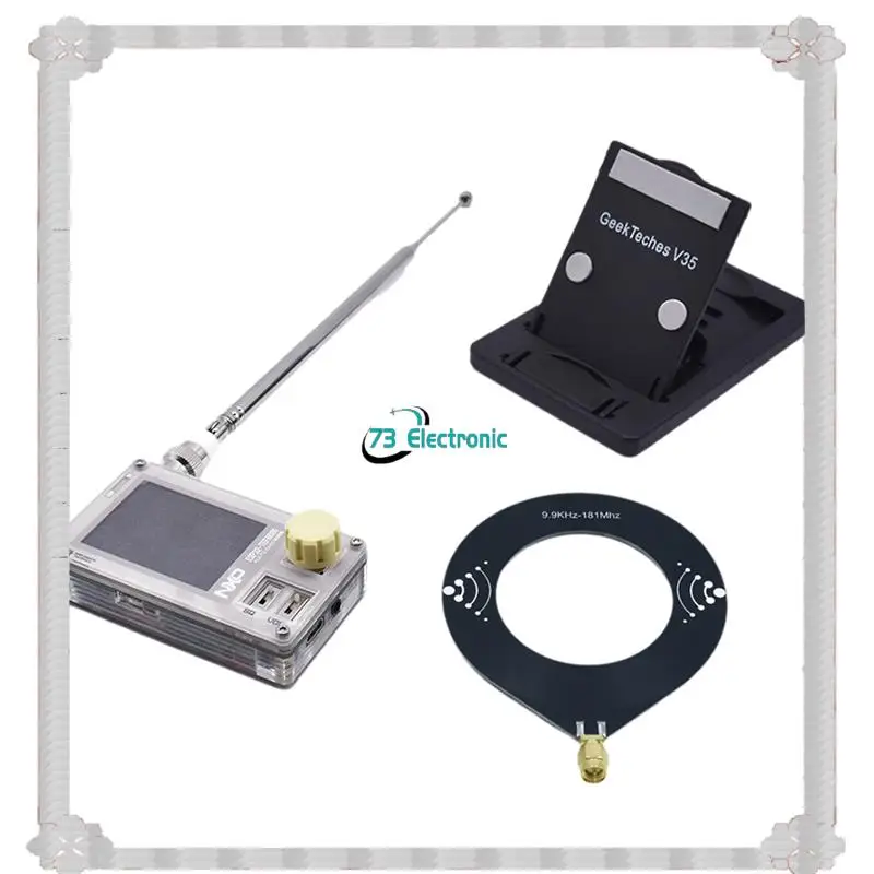 24-Hour Delivery Screen ESP32 Full Band FM/LW MW/SW Shortwave Radio Receiver With TEF6686 DSP 2.0 Inch IPS Display Portable