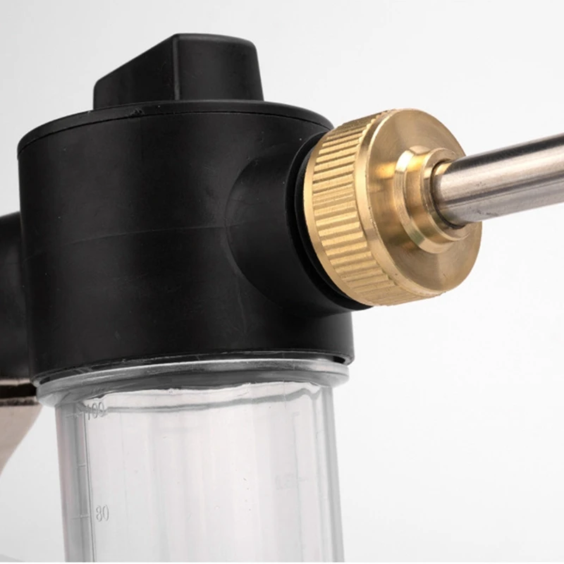 

High Pressure Car Wash Foam Pots Lances Irrigation Tools Adjustable Metal Sprinkler Garden Watering Hose Sprinkler