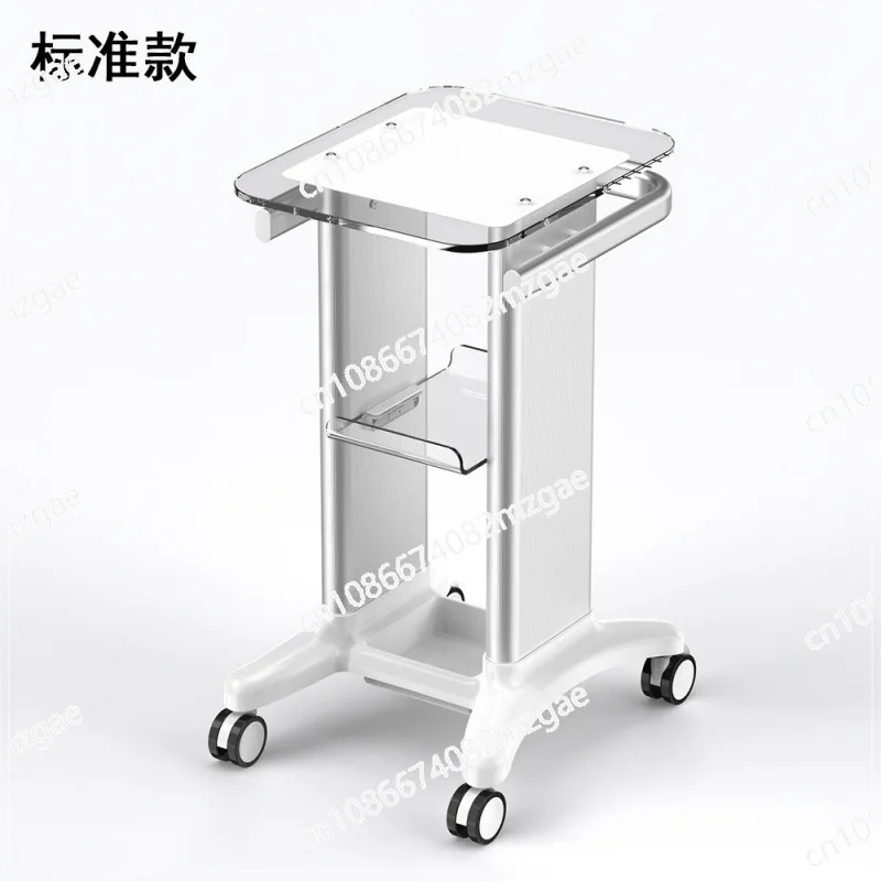Hair salon cart with wheels, beauty instrument finishing cart, massage salon furniture tool cart