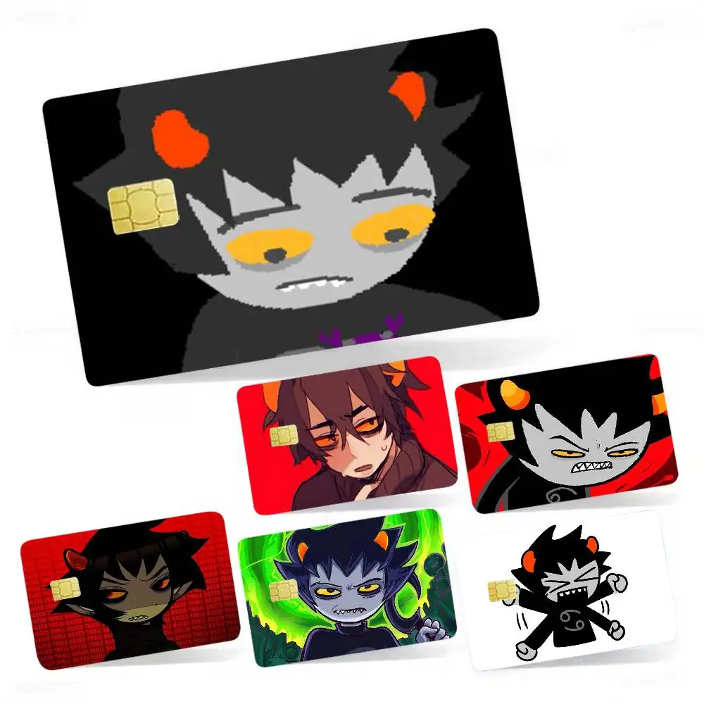 

K-Karkat V-Vantas 4pcs 1Set Film Skin for Debit Credit Bank Visa Card Decal Cover