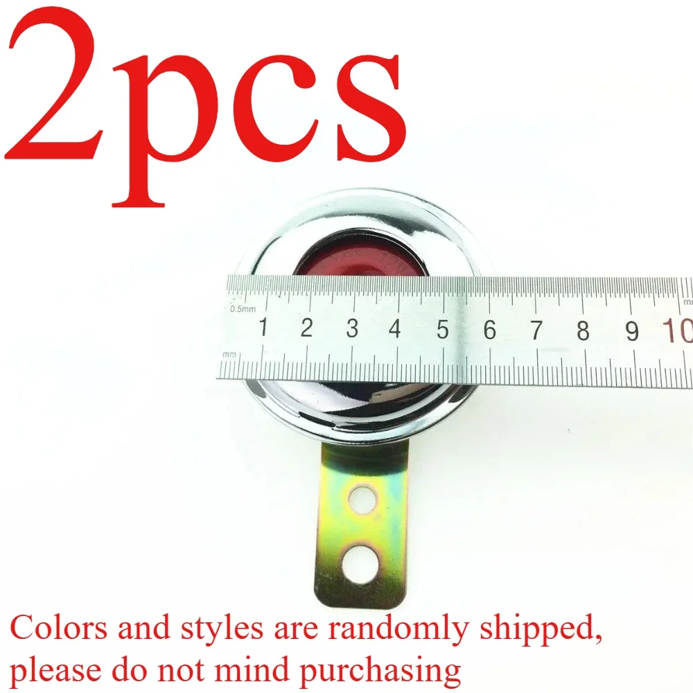 2pcs for For Electric Car 48V Iron Horn Battery Car Motorcycle 12V 36V Waterproof Horn Colors and Styles Are Randomly Shipped