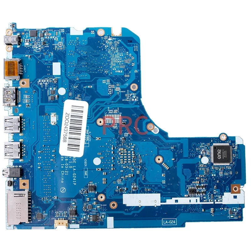Imagem -06 - para Lenovo Ideapad 15 13015ast V145-15ast Placa-mãe do Portátil La-g241p com e2 a4 A6-9225 A9-9425 Cpu Ddr4 Notebook Mainboard
