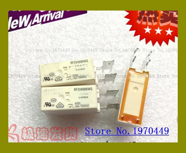 RF334006WG 16A/250VAC RF334006 6VDC