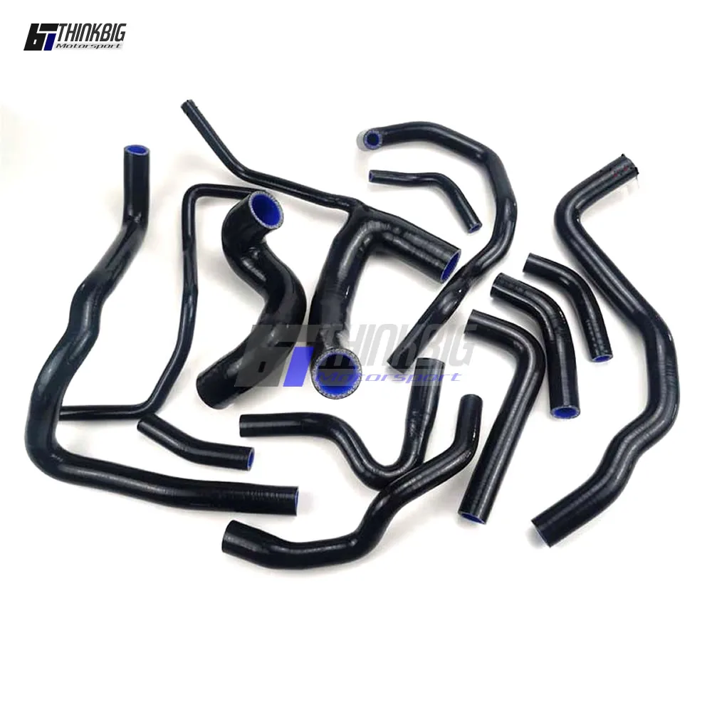 Silicone Radiator Slang Kit Voor 1997-2005 Audi S4/RS4 B5 /A6 C5 2.7T Bi-turbo (13Pcs)