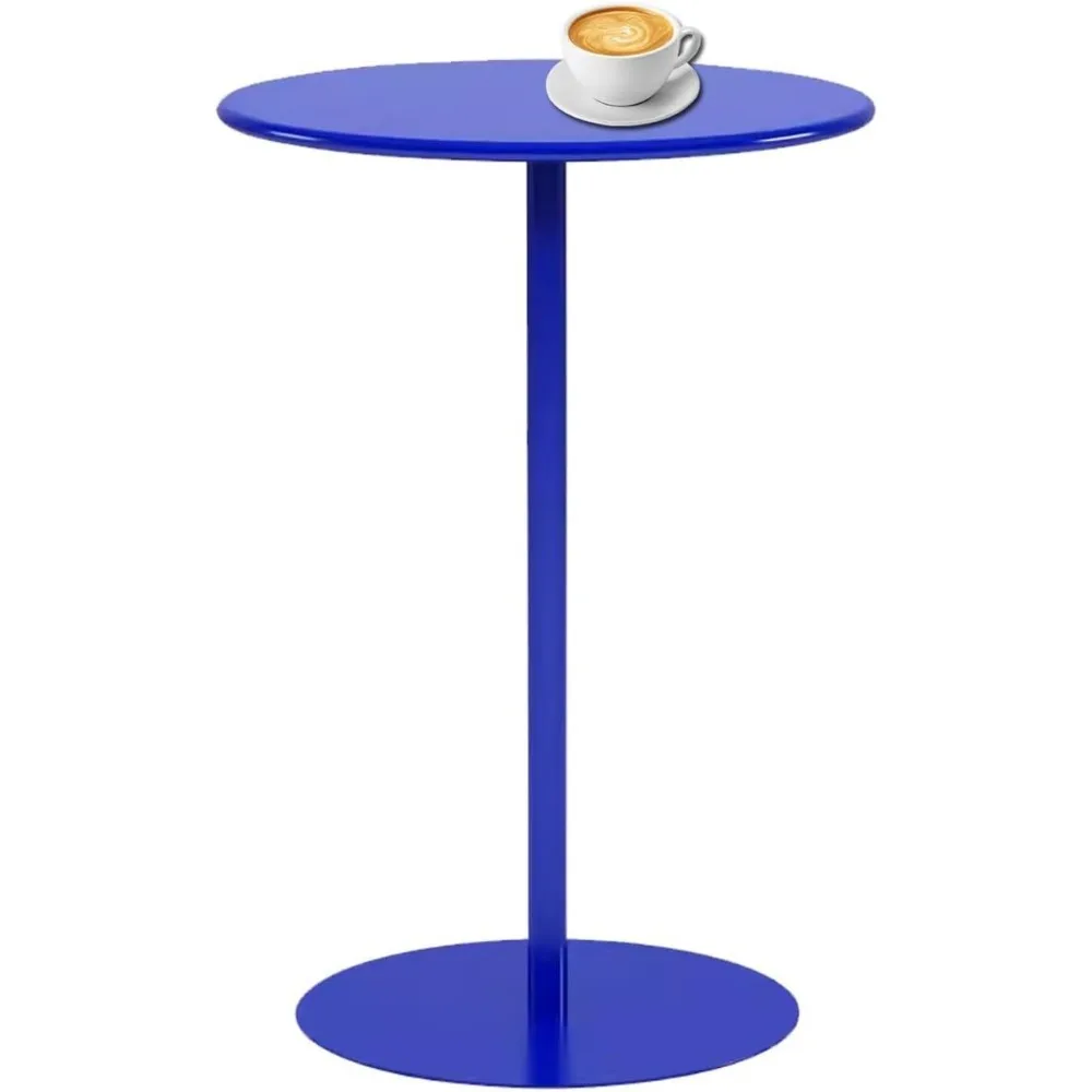 Round Bar Table Outdoor Side Table, Cocktail Bar Table Kitchen Dining  Conference Table Coffee Meeting Bistro Pub