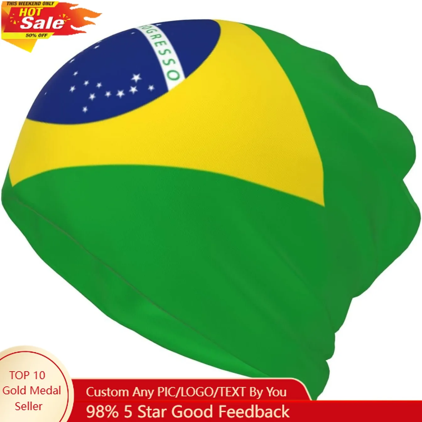 

Cute Flag Multifunction Beanie Hat Unisex Stretch Skull Cap Hats Outdoor Slouchy Fashion Scarf for Men and Women