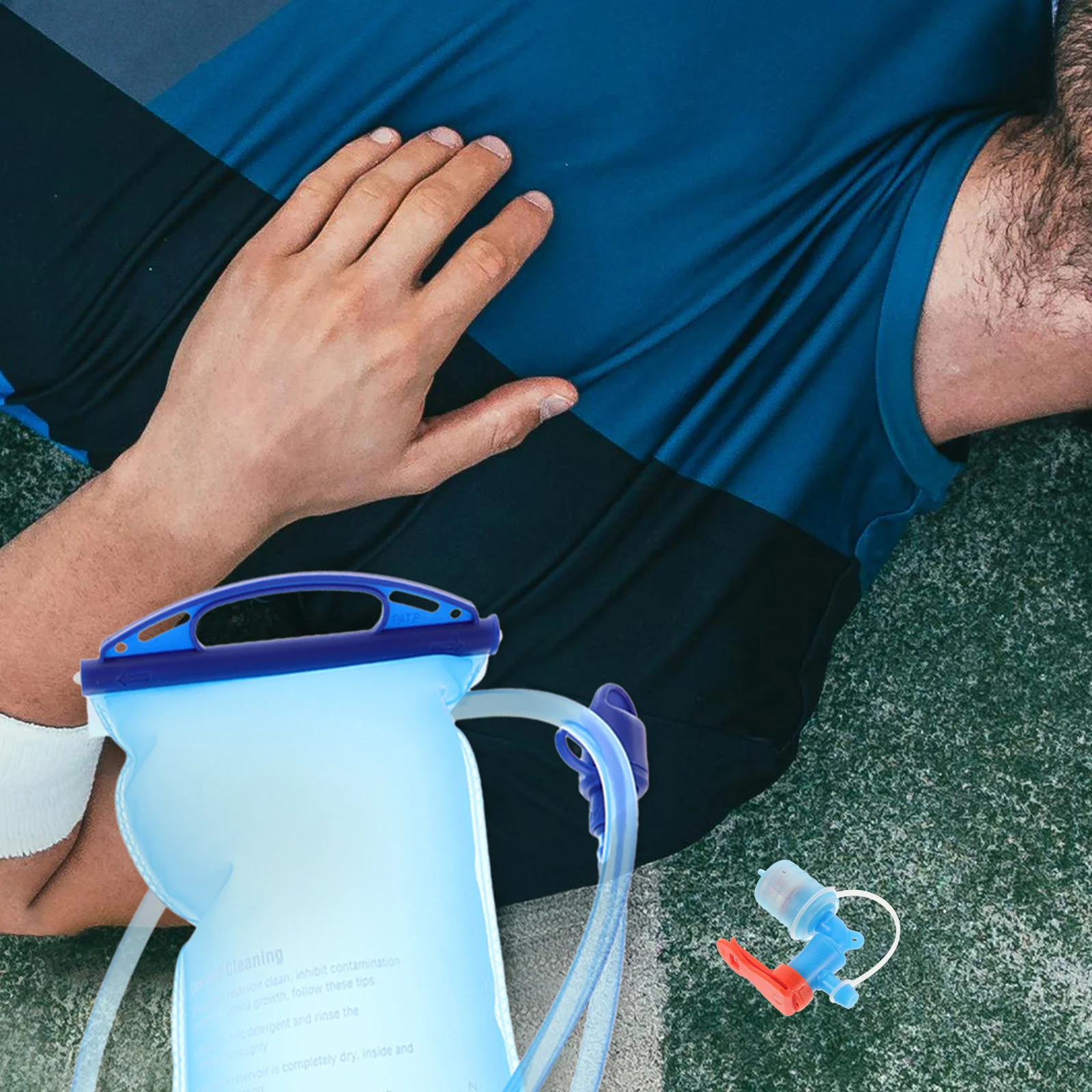 

Hydration Bladder Mouthpiece Silicone Anti-Freeze Quick Release Valve for Outdoor Hydration Packs Cycling Running Hiking High