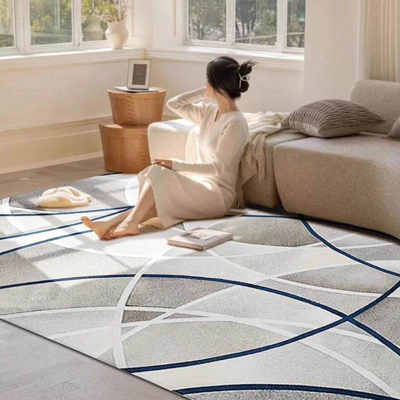 Nordic Real Cowhide Patchwork Carpet Living Room Luxury Customize Large Soft Genuine Cow Leather Rugs for Bedroom Sofa Tea Table