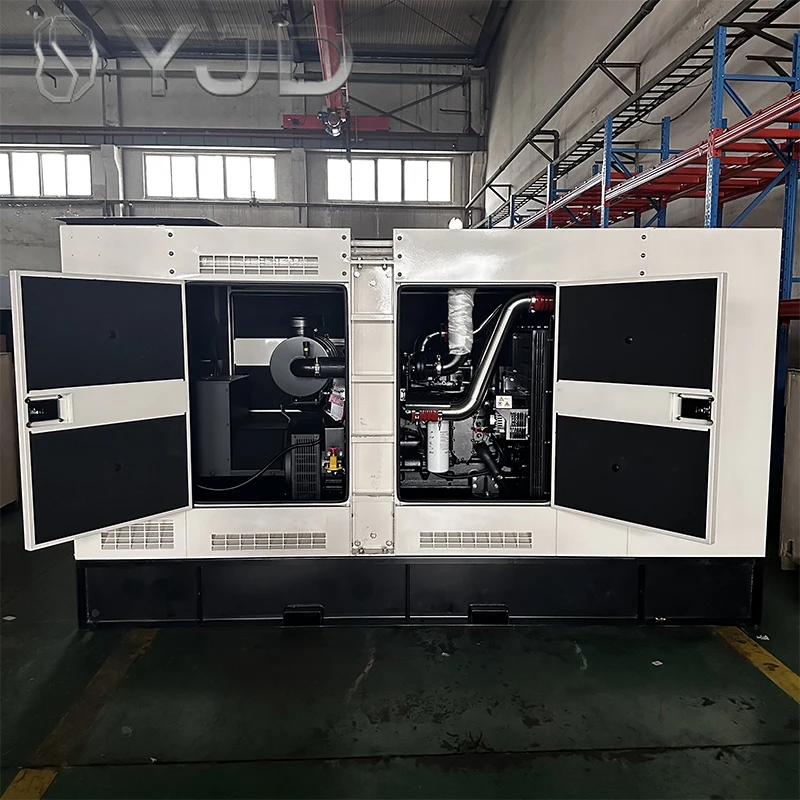 Hot Sale 100KW 125KVA Cummin diesel Engine Generator Sets Three Phase 200KW diesel  Generator Rated Power 220V  Good Price