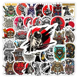 Japanese Samurai Stickers Bushido Evil Demon Mask Cool DIY Gift Waterproof Decal for Motorcycle Helmet Phone Laptop Decorative