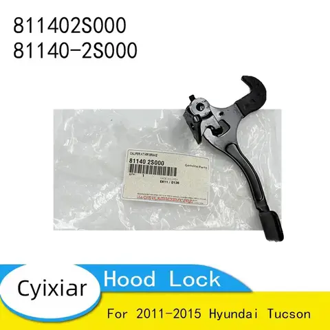 2011-2015 현대 투손 811402S000 81140-2S000 용 후드 잠금 장치