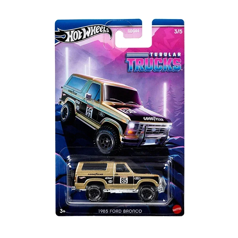 Original Hot Wheels Car Tubular Trucks Diecast 1:64 Toys for Boys Ddge Macho Power Wagon Chevy Blazer Jeep Toyota Birthday Gift