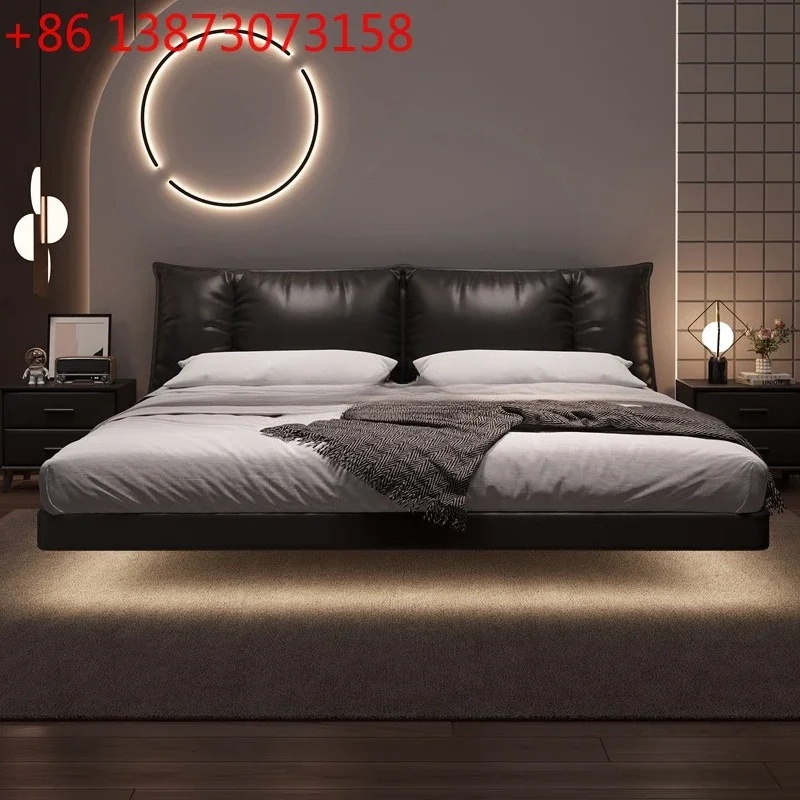 Hospital Sleeping Massage Bed Bedroom Queen Double Children Modern Bed Safe Leather Letto Matrimoniale Lounge Suite Furniture