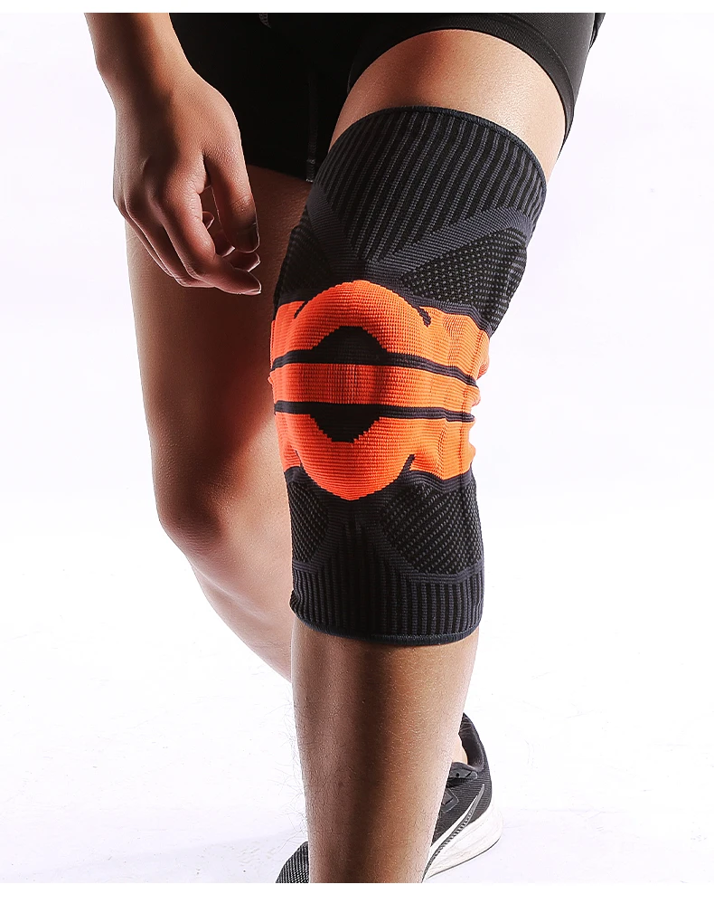 High Elastic Knee Support Brace Kneepads Adjustable Patella 