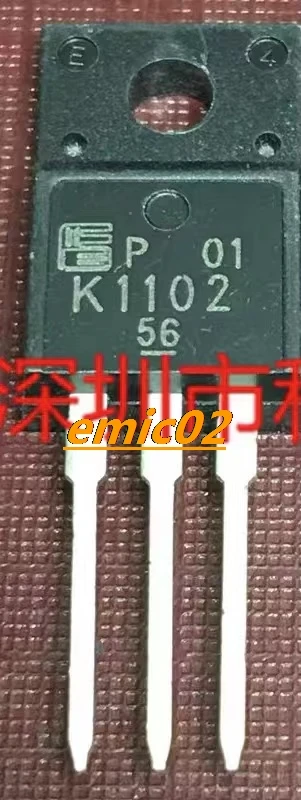 10pieces Original stock K1102 2SK1102 TO-220F MOS 10A 500V