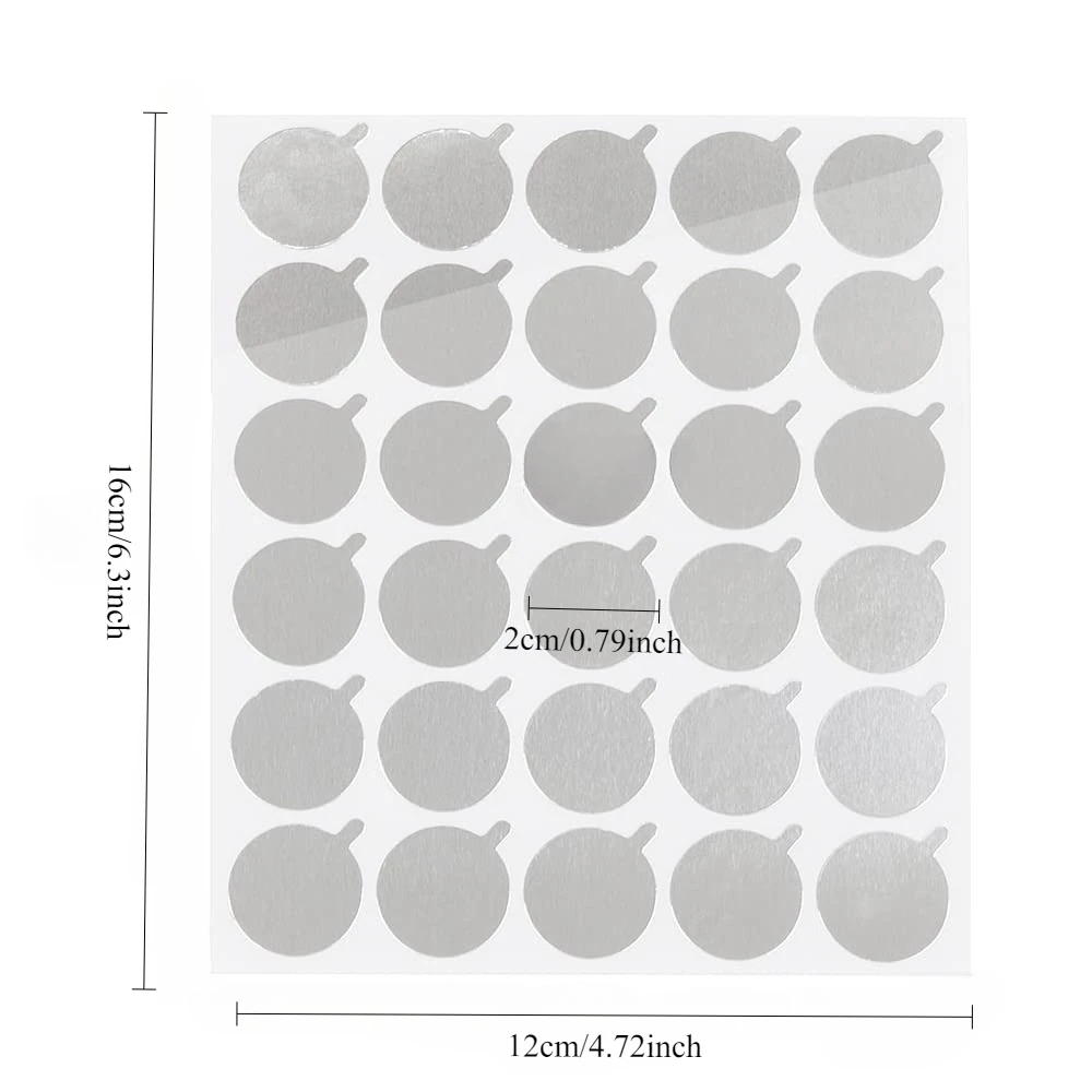 300 قطعة منصات ملصق احباط (10 ورقة) رمش تمديد لاصق الغراء البليت ملصق منصات ، حامل لاصق وسادة لاش ملصق