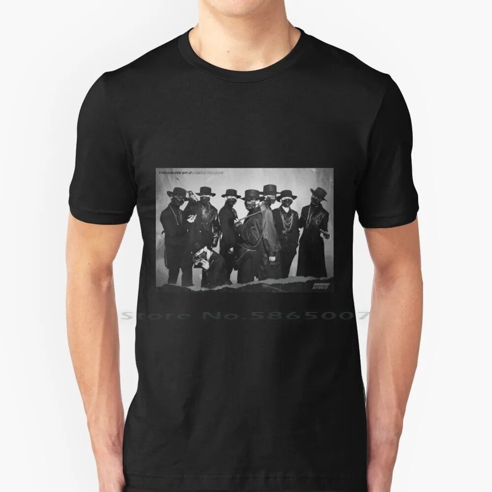 Ateez T Shirt 100% Cotton Ateez Hongjoong Kim Hong Joong Seongwa Park Seong Wa Yunho Jeong Yun Ho Yeosang Kang Yeo Sangsan