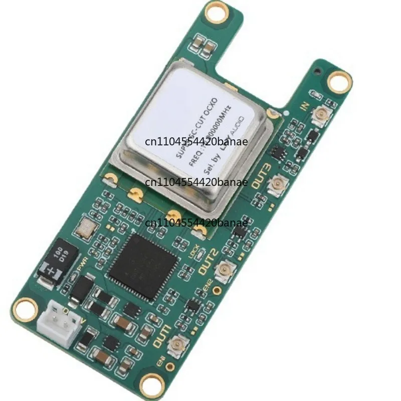 Constant temperature crystal clock upgrade board 10/22/24/25MHz frequency multi-channel frequency reference PLL output