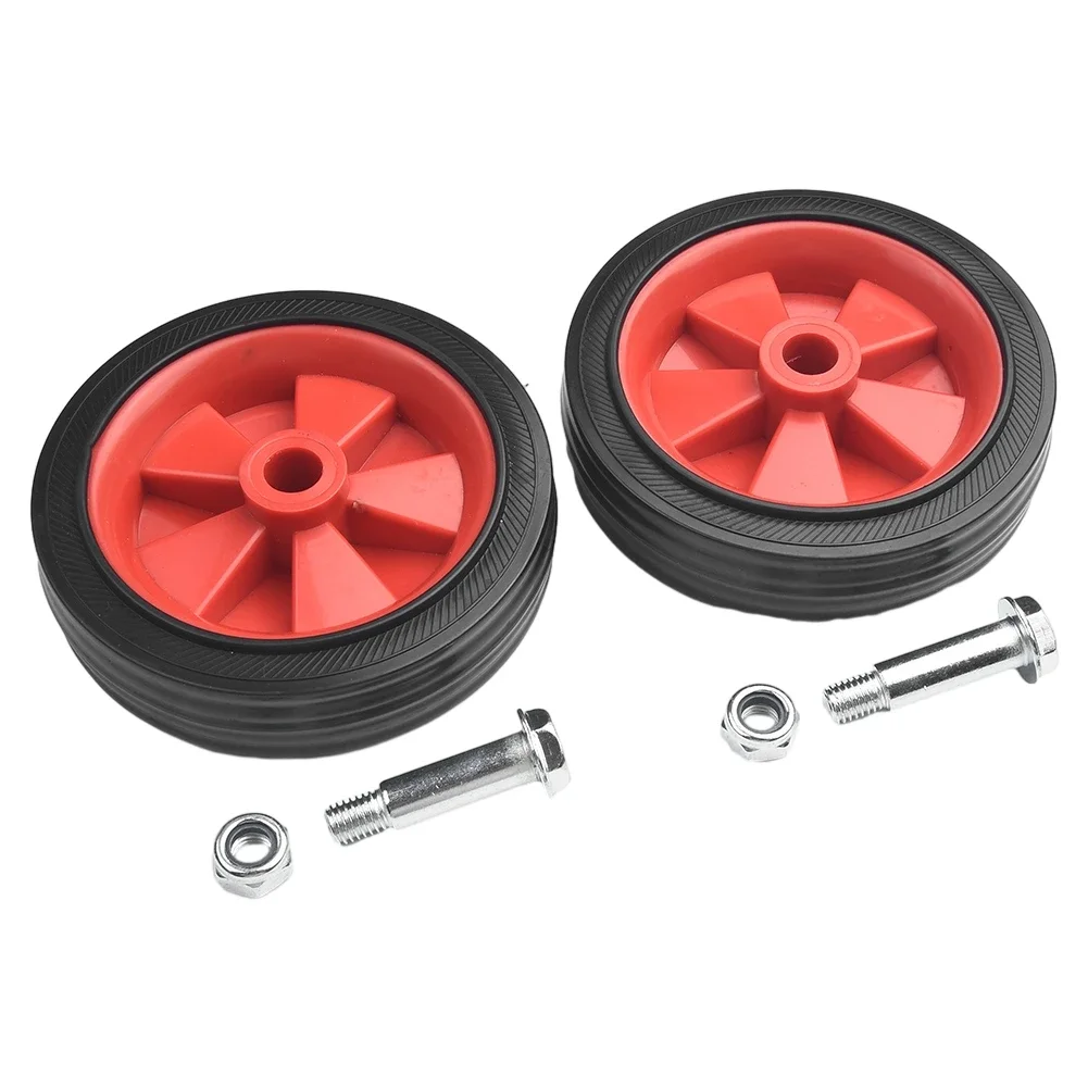 2pcs/pair Air-Compressor Foot Caster Wheels Shockproof Air-Compressor Foot Pad 5 6 Inch Air-Compressor Replacement Wheels