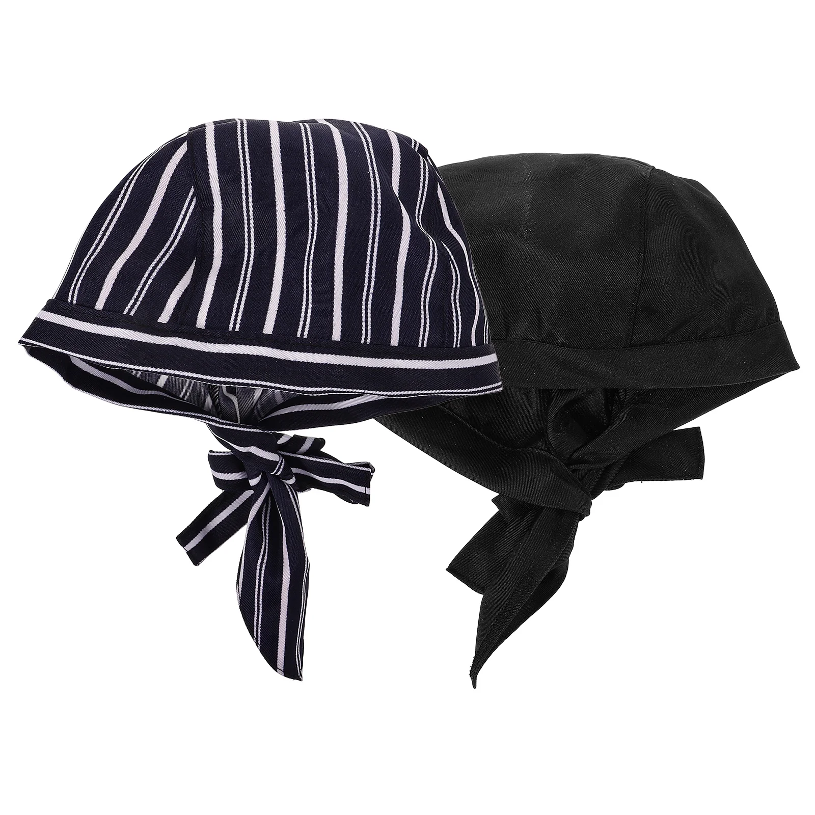 Chapeaux de Chef unisexes réglables, 2 pièces, chapeau de cuisine pour Restaurant, café, boulangerie, gril, uniforme, chapeau en tissu léger