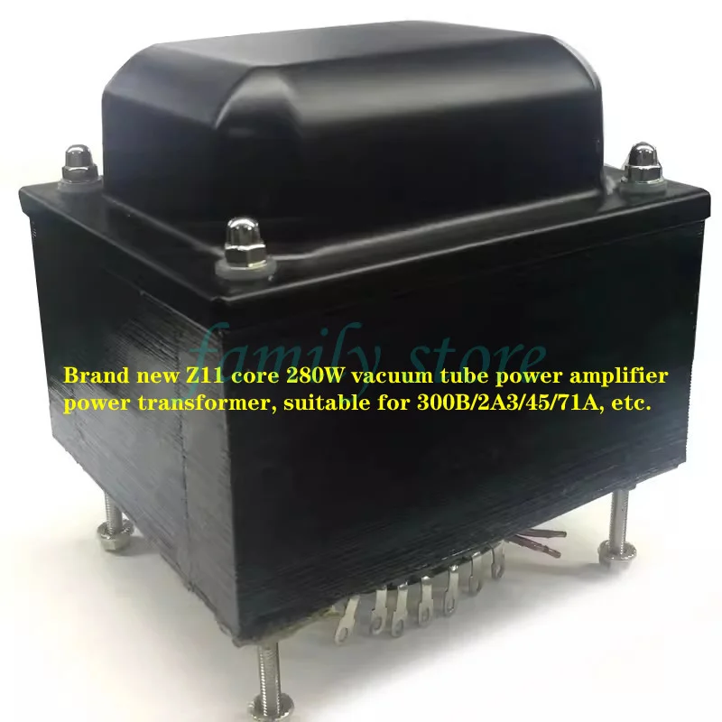

Z11 iron core, 300B/2A3/45/71A vacuum tube power amplifier power transformer 280W, audio amplifier DIY or repair
