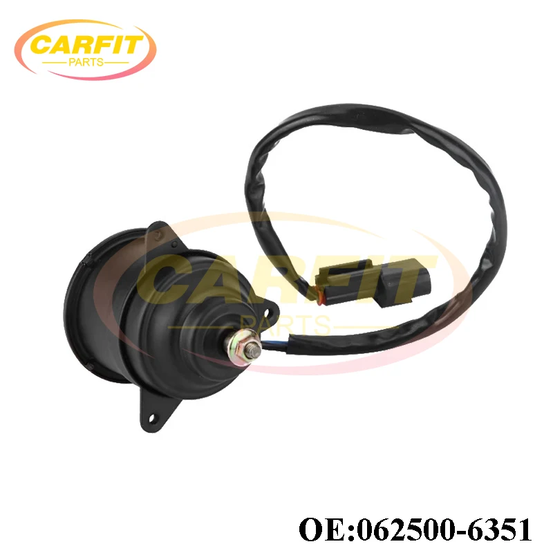 High Quality OEM 062500-6351 0625006351 Engine Radiator Auto AC Fan Motor For Mitsubishi Pajero Auto Parts