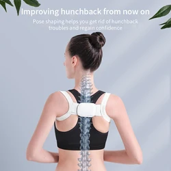 Back Posture Corrector Stealth Camelback Support Posture Corrector For Men And Women Bone Care Health Care Products Medical