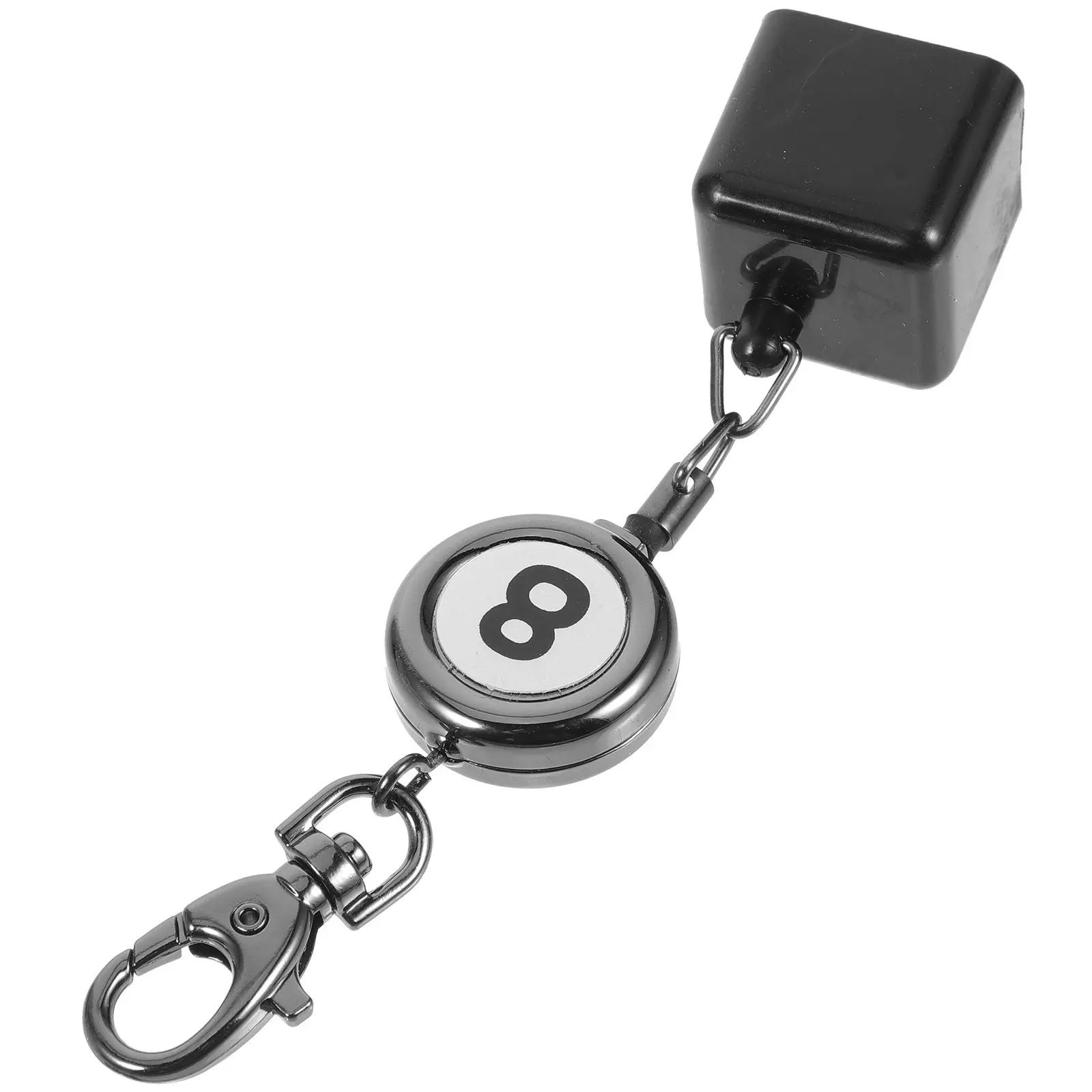 

Billiard Chalk Holder Pocket Retractable Metal Tip for Cue Sports Lightweight Portable Chalk Case Ideal Pool Table Accessory