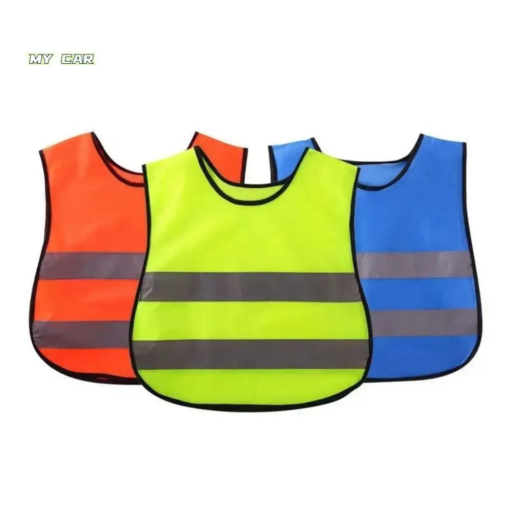 

Durable High Visibility Kids Safety Vest Breathable Wear Resistant Reflective Vest Fashion Comfortable Traffic Waistcoat Outdoor